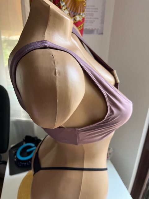 sutien bustiera maro