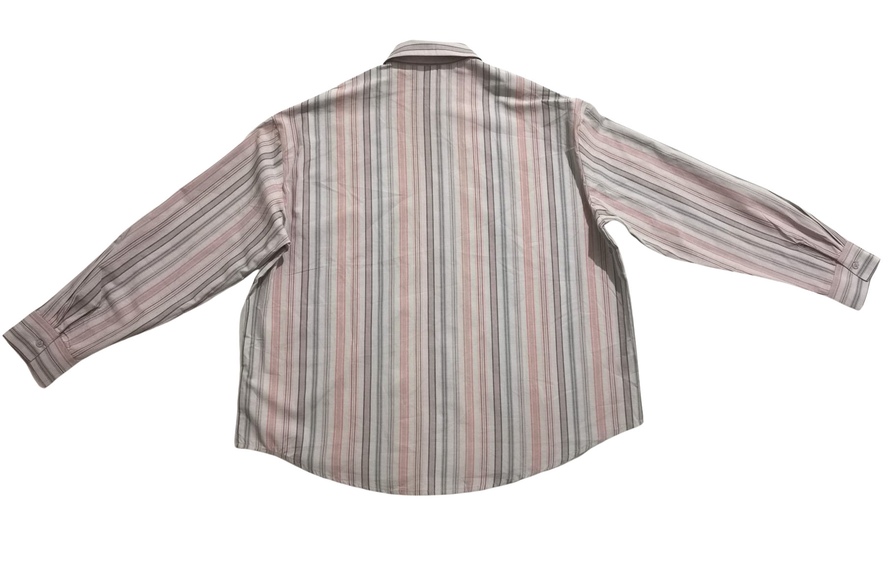 CAMAİEU Cămașă Damă Oversize cu Dungi – Bumbac Organic, Stil Casual Modern