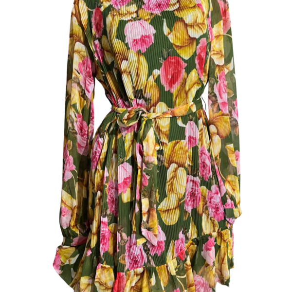 GUESS Rochie florală verde damă