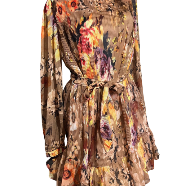 GUESS Rochie florală maro damă