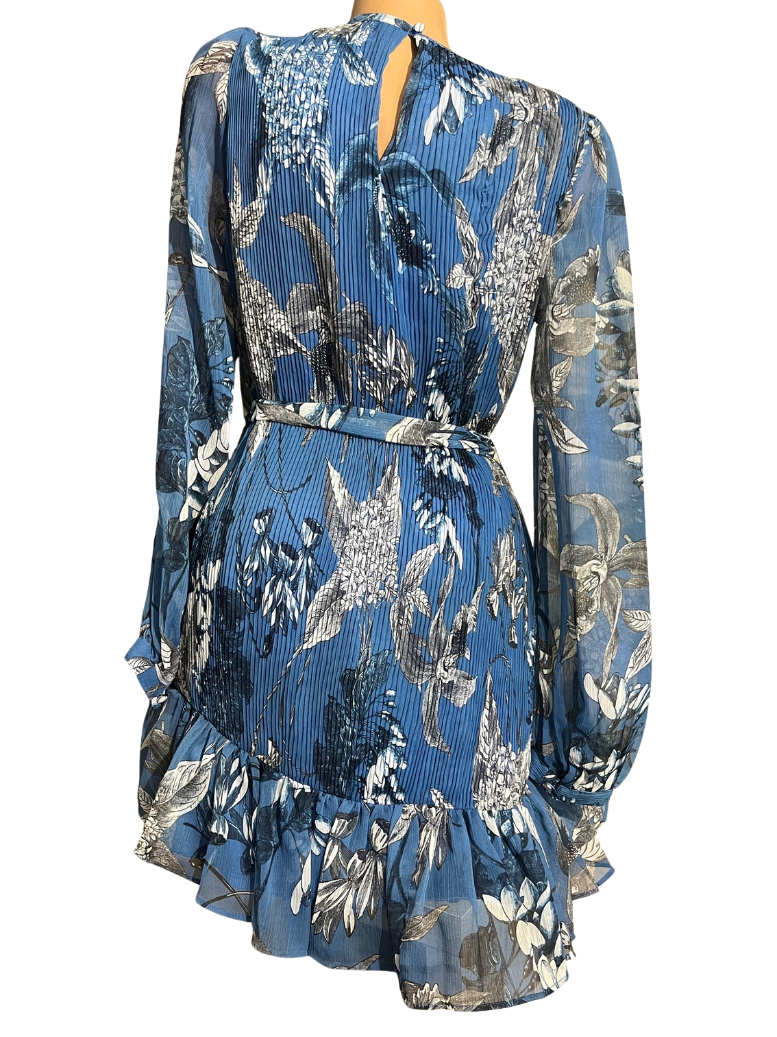 GUESS Rochie florală albastru damă