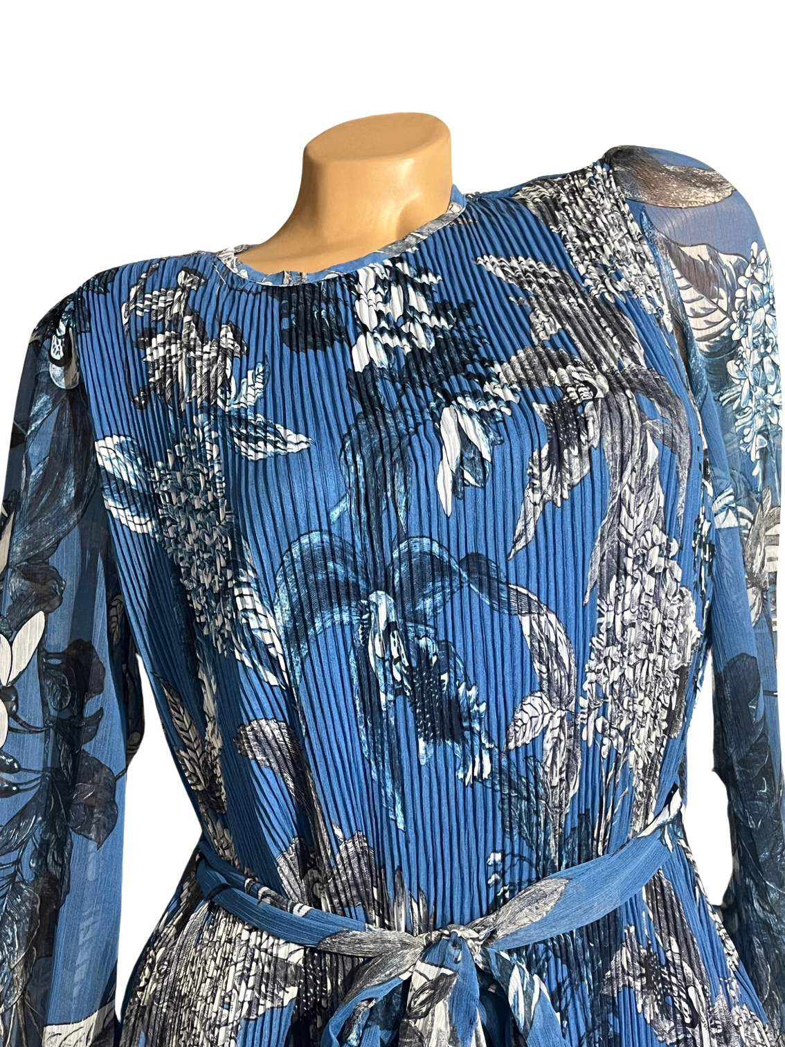 GUESS Rochie florală albastru damă